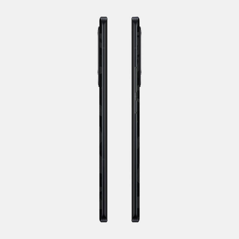 Black Camo Glass Back