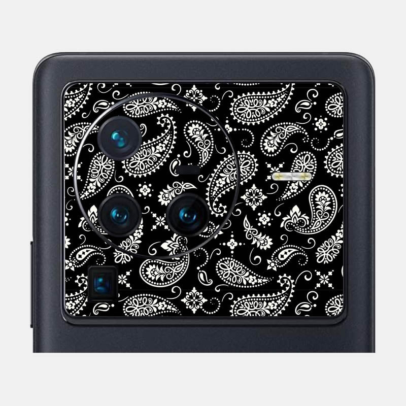 Black Paisley Pack of 2
