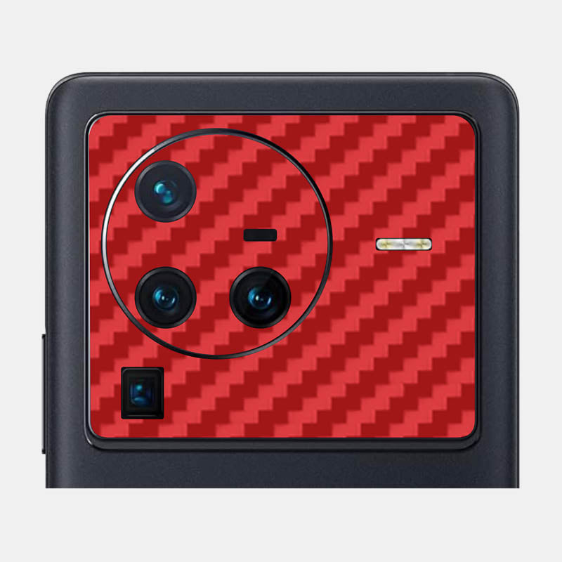 Carbon Fibre Red Pack of 2