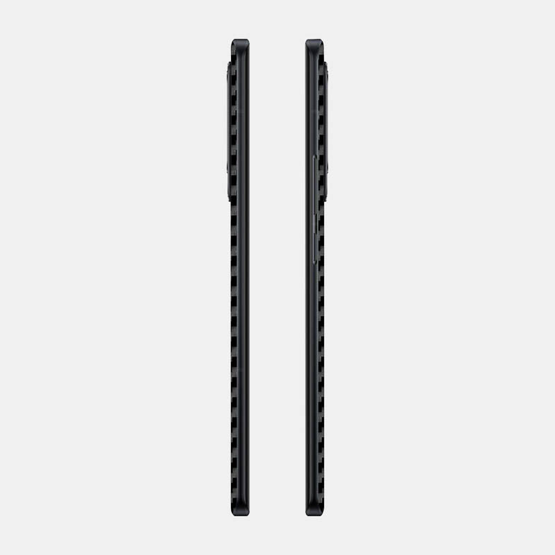 Carbon Fibre black Glass Back