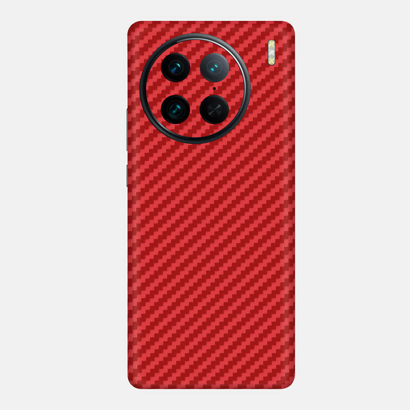 Carbon Fibre Red Full Back