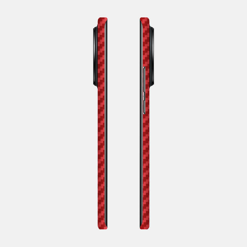 Carbon Fibre Red Full Back