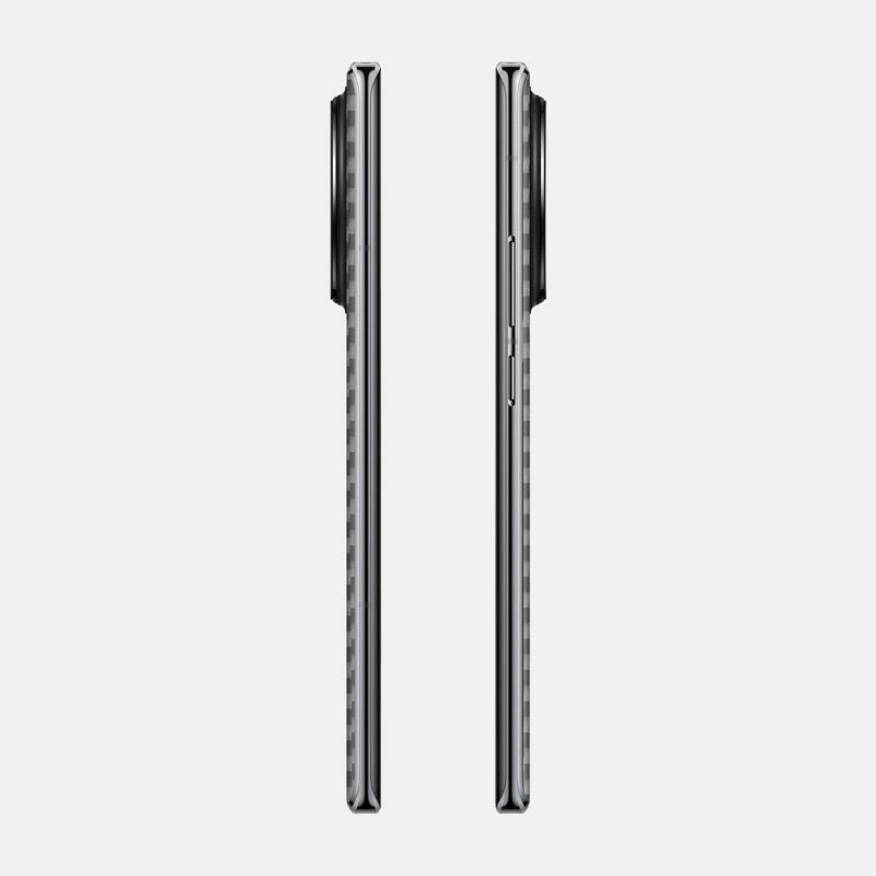 Carbon Fibre Grey Glass Back