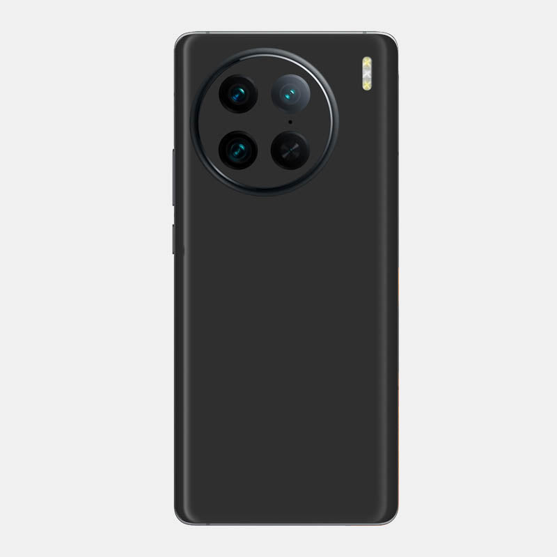 Matte Black Glass Back