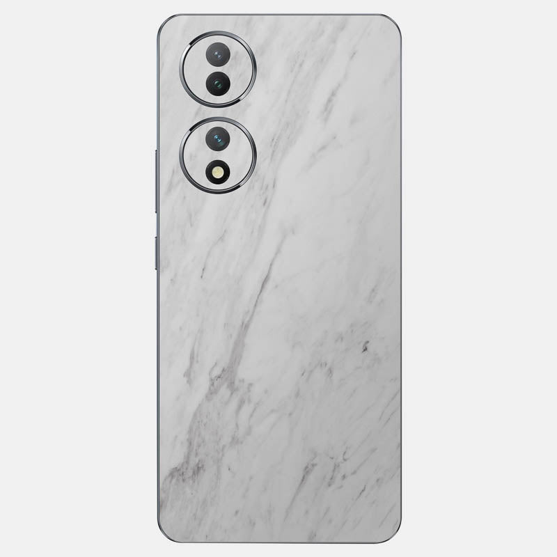 White Marble Glass Back