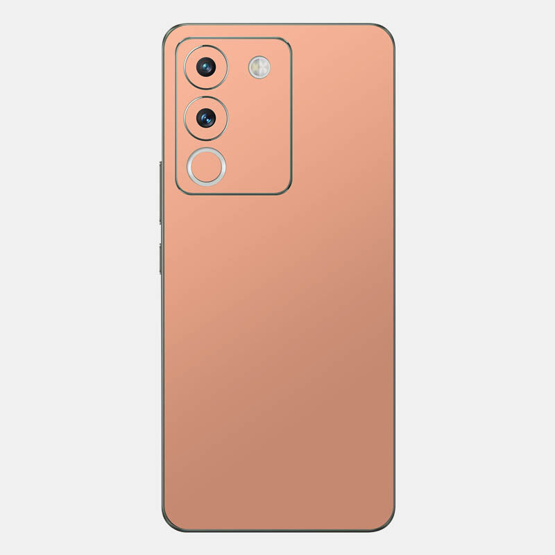 Peach Glass Back