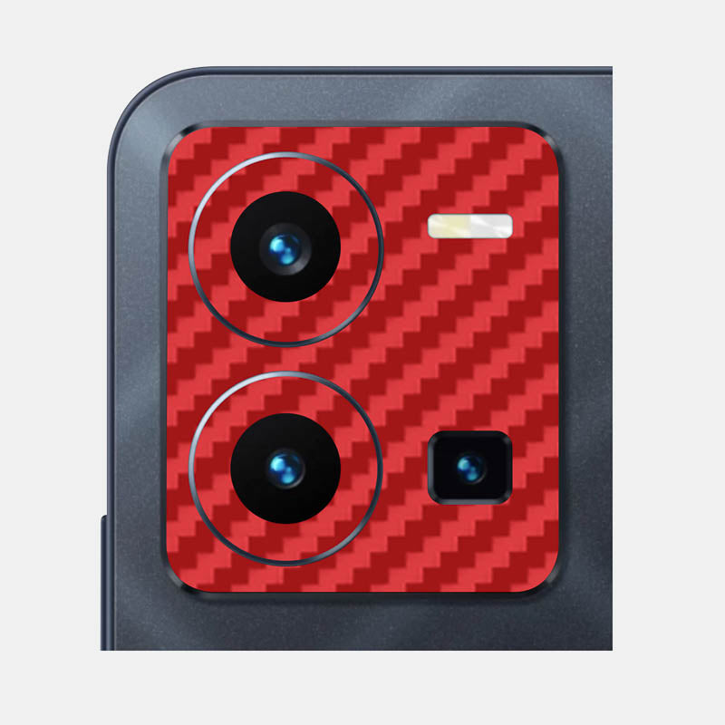 Carbon Fibre Red Pack of 2