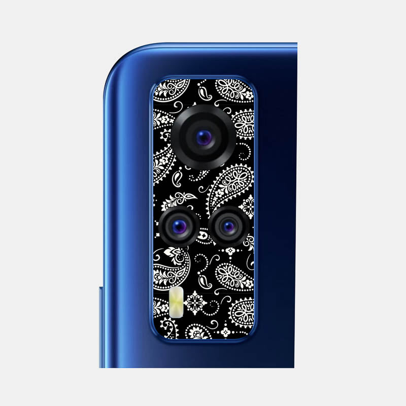 Black Paisley Pack of 2