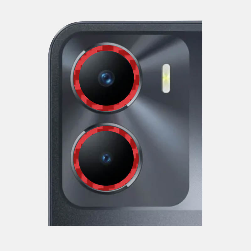 Carbon Fibre Red Pack of 2