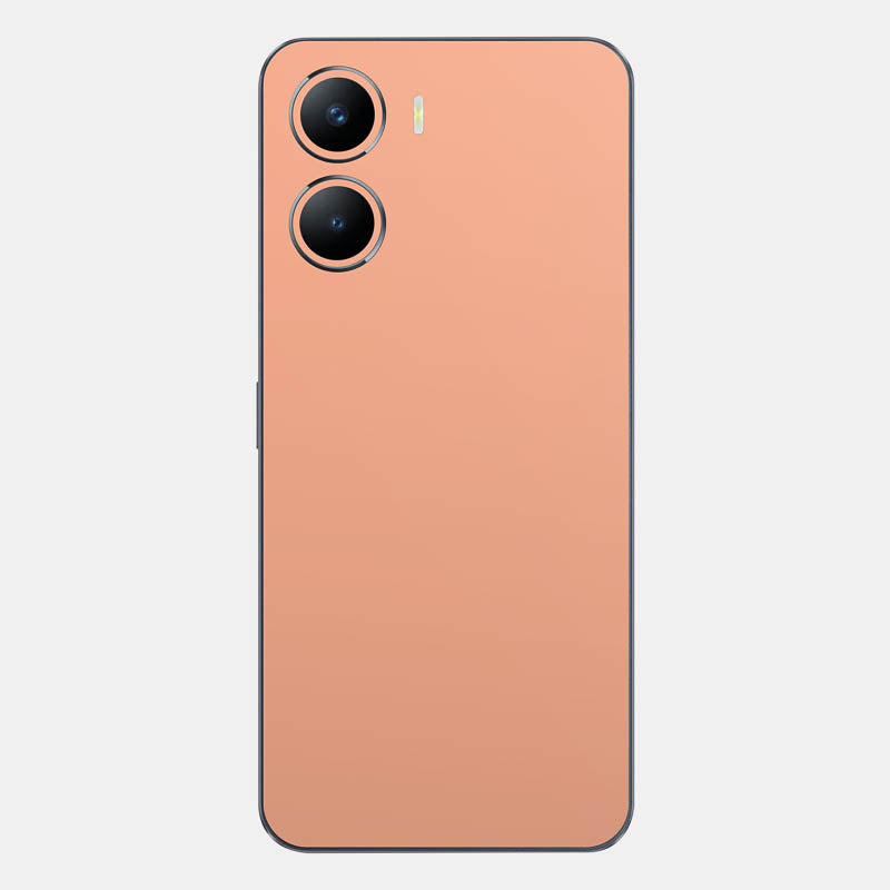 Peach Glass Back