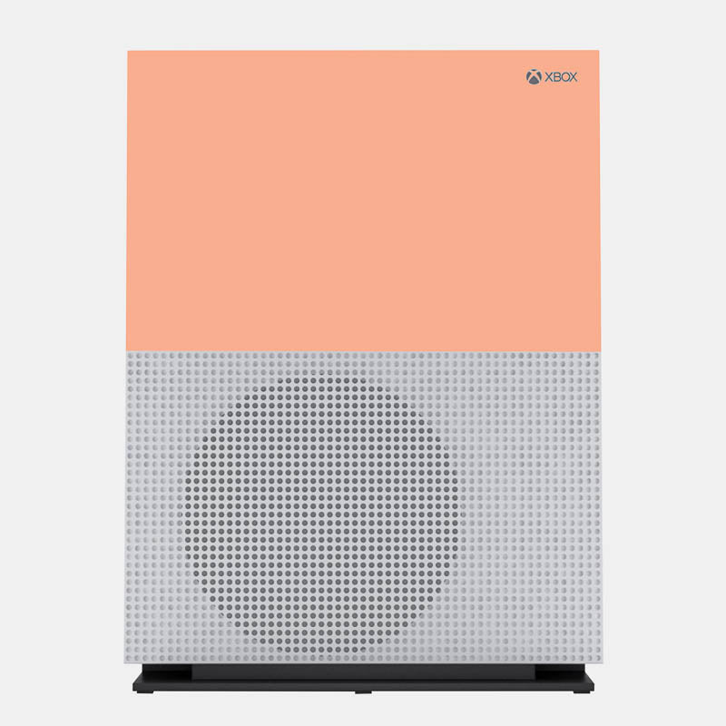 Peach Glass Back