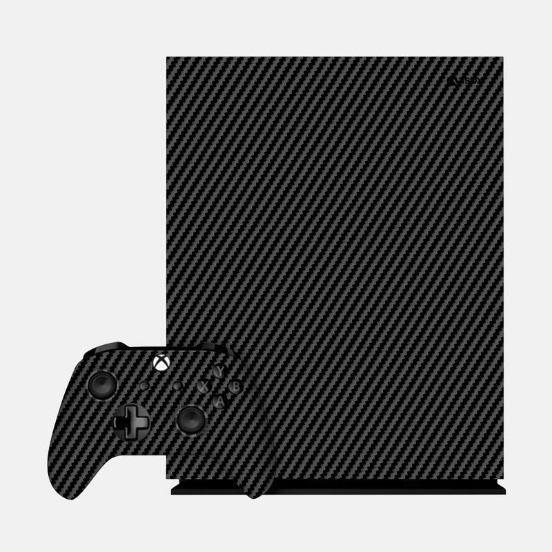 Carbon Fibre Black Glass Back