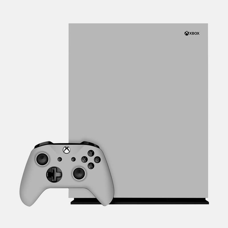 Grey Glass Back