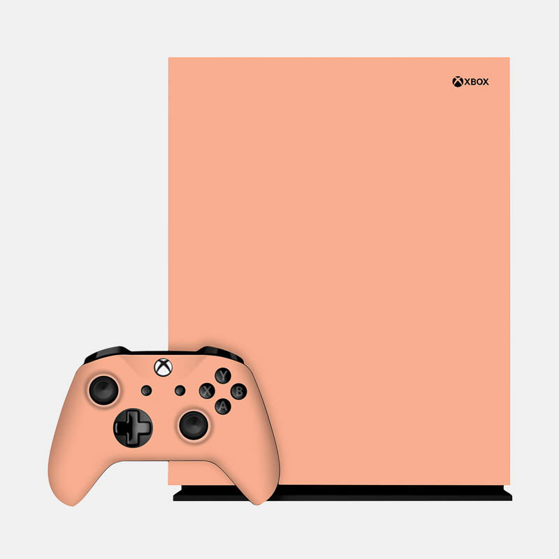 Peach Glass Back