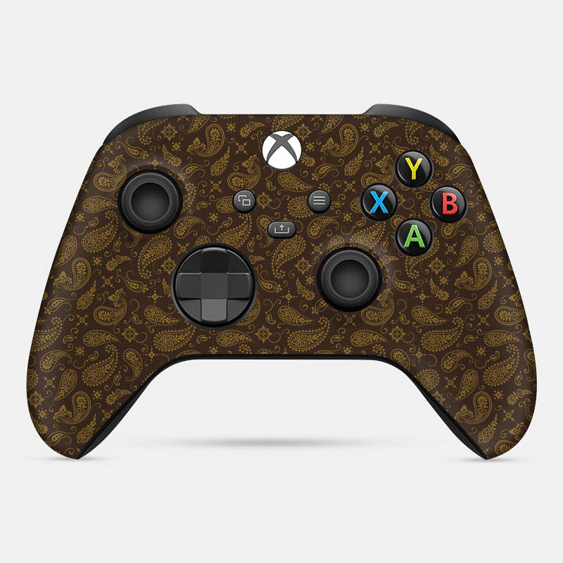 Brown Paisley Full Body