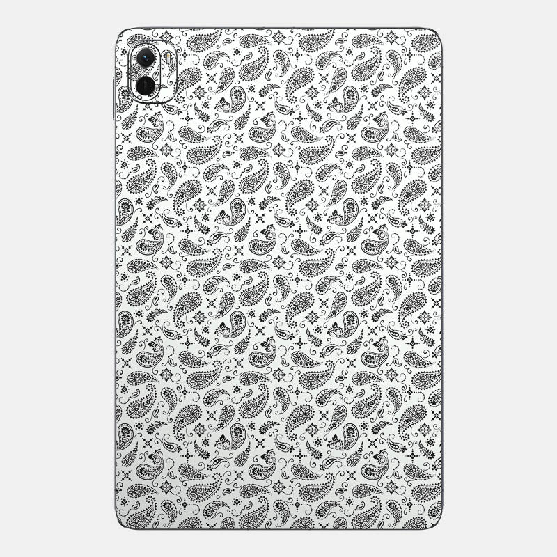 White Paisley Full Body