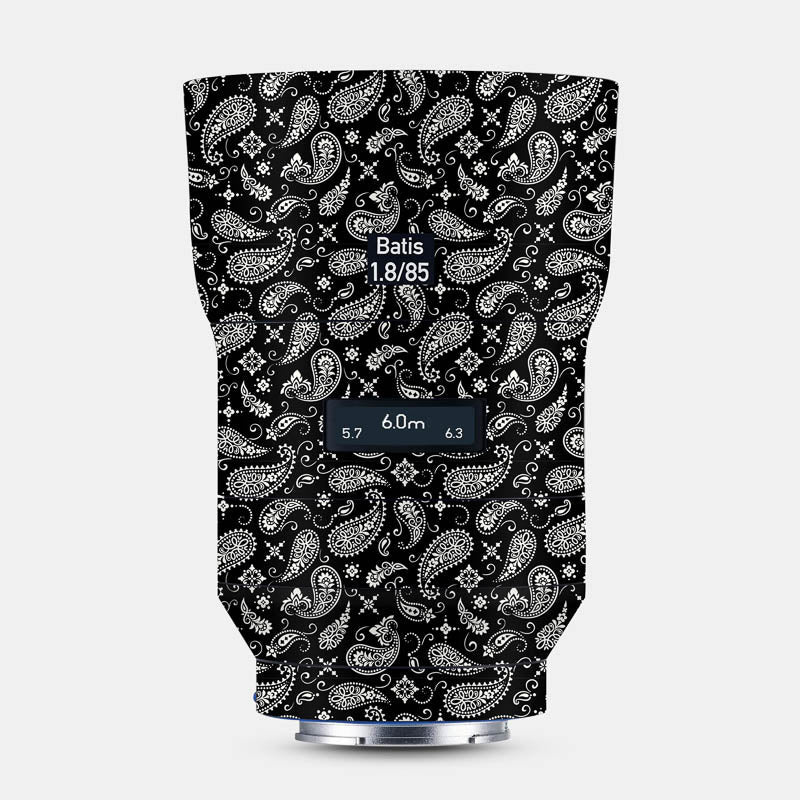 Black Paisley Full Body
