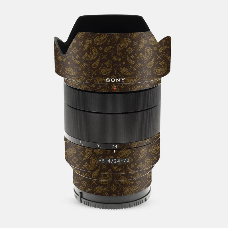 Brown Paisley Full Body