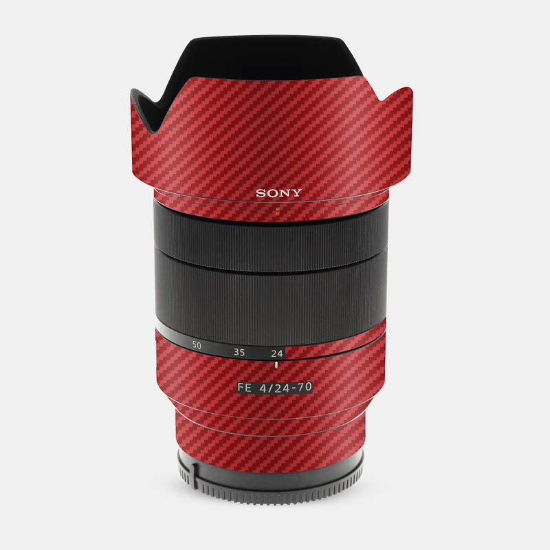 Carbon Fibre Red Full Body