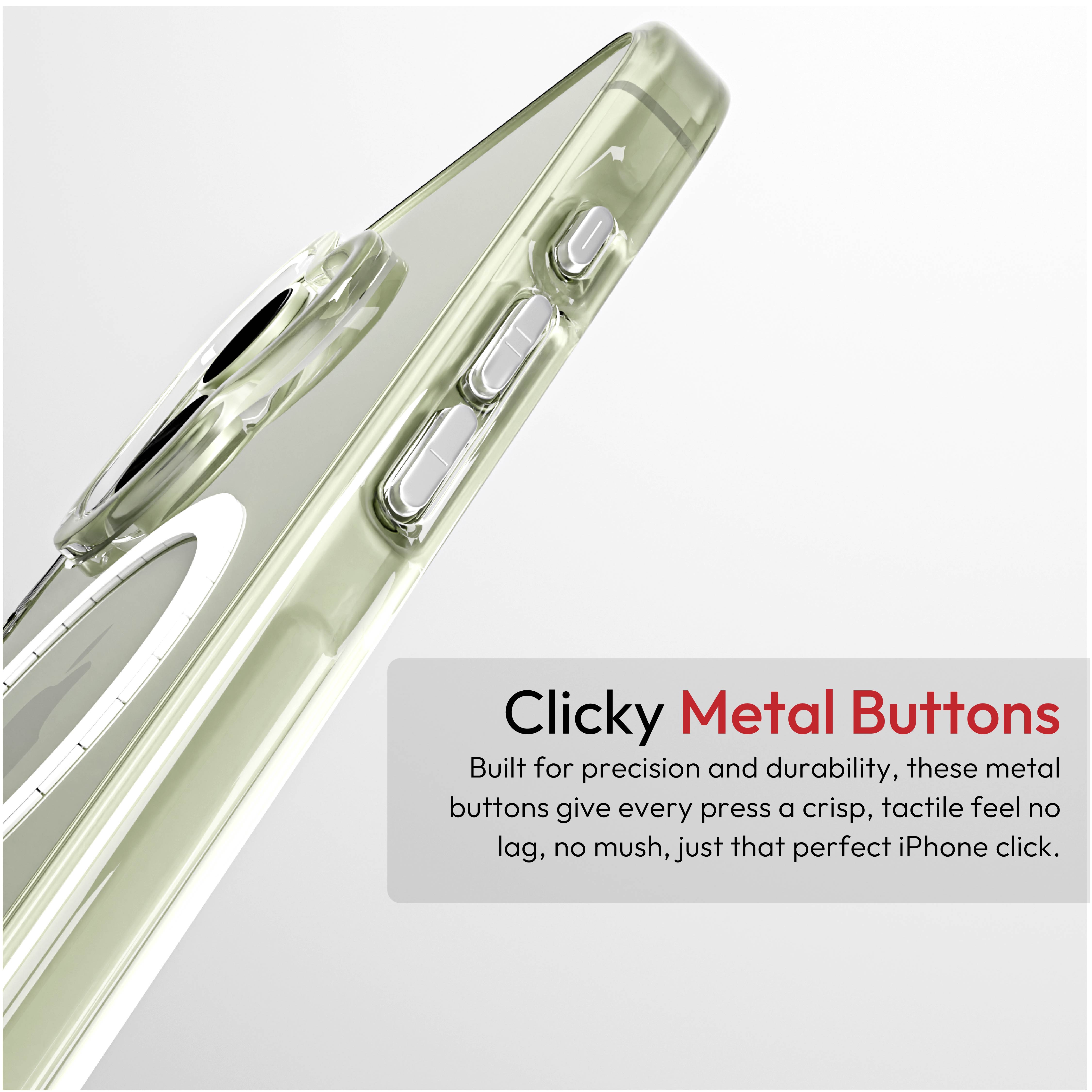 iPhone 17 Clear Armour Anti-Yellow MagSafe Case