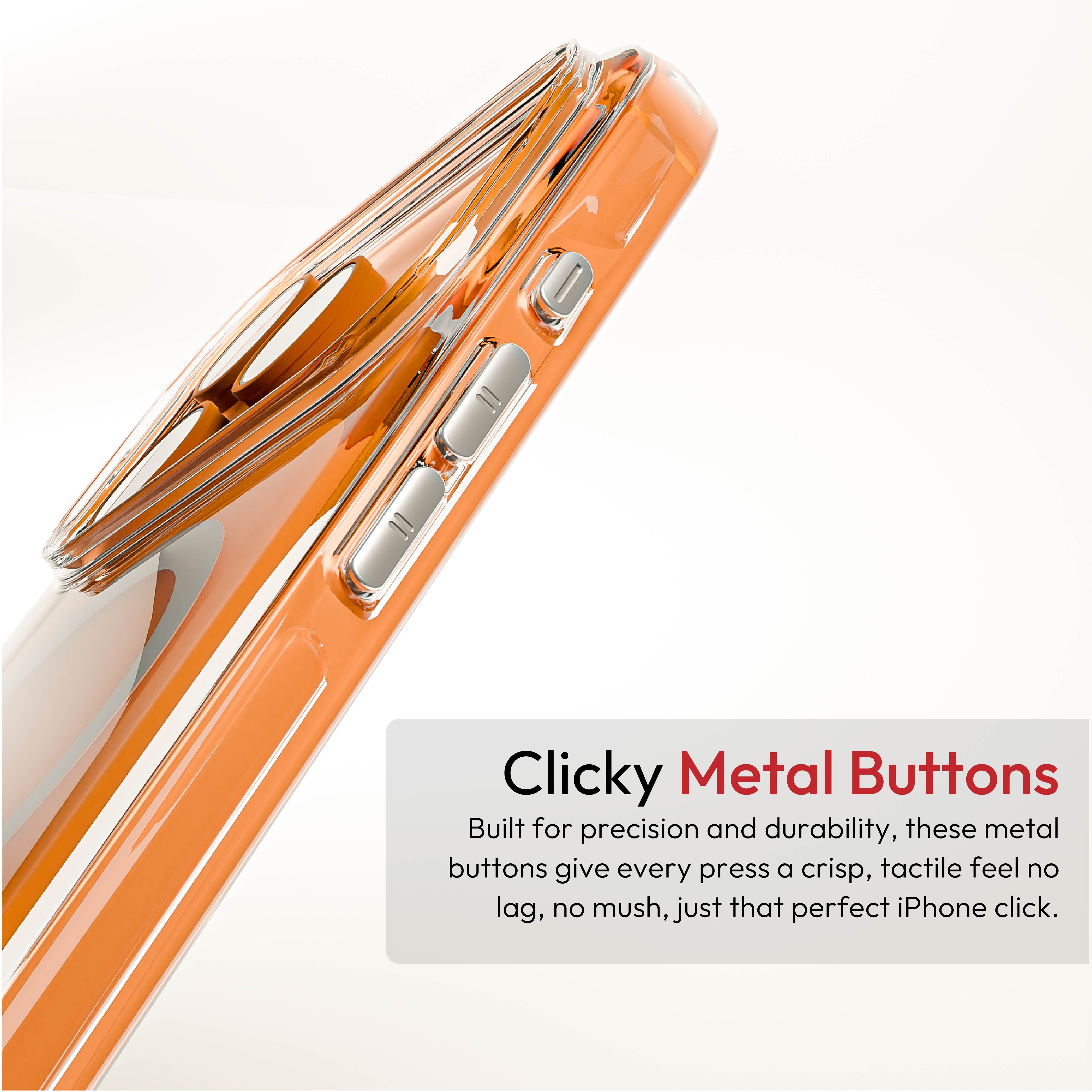 iPhone 17 Pro Clear Armour Anti-Yellow MagSafe Case