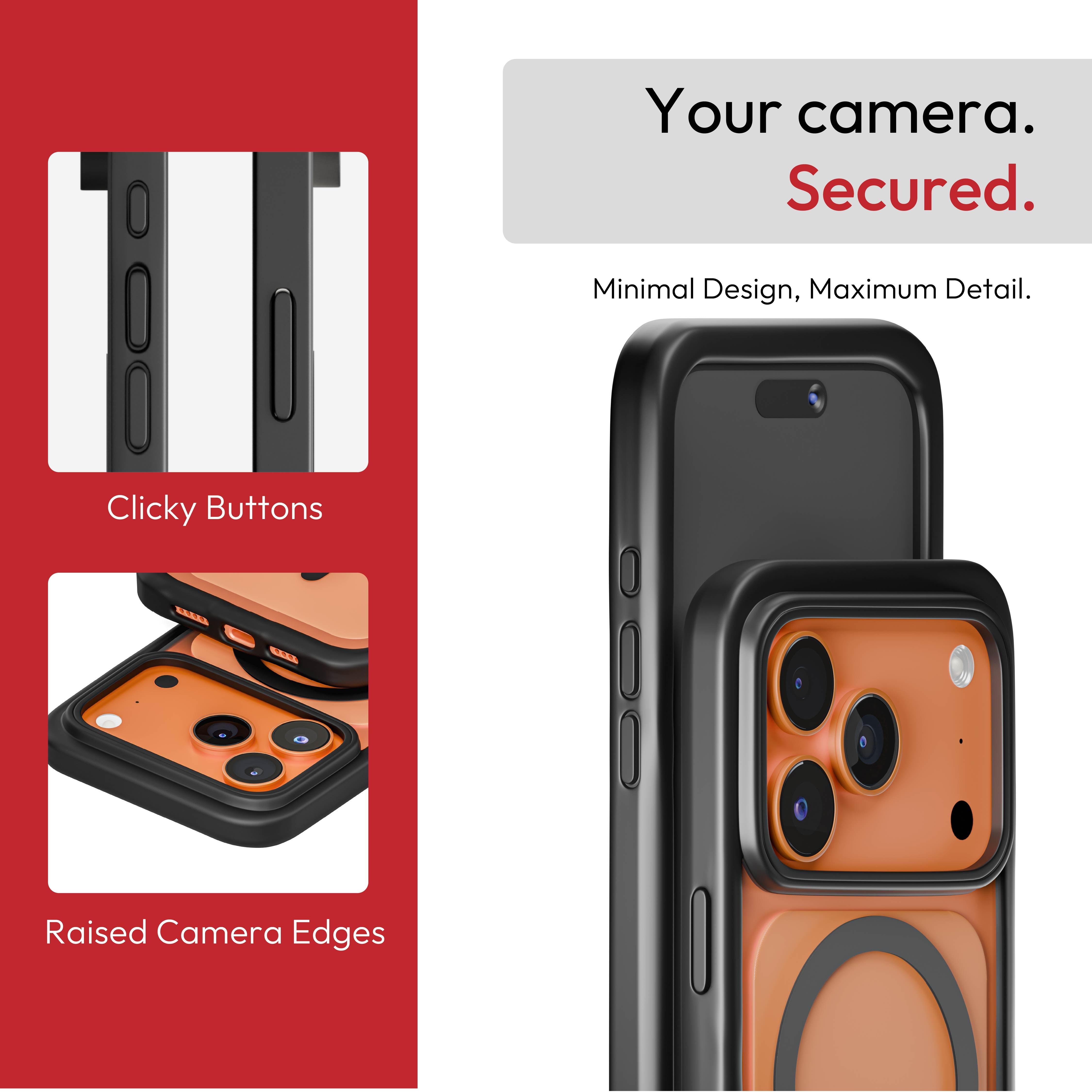 Buy iPhone 17 Pro Max Transparent MagSafe Case | Impact Armour