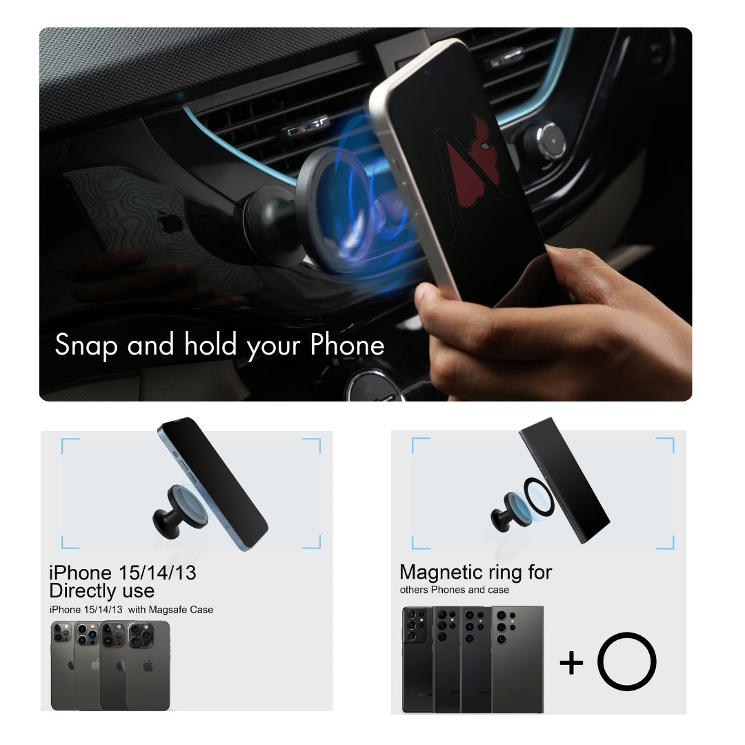 MagLock Car Mount for Dashboard