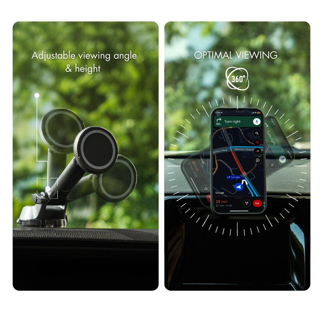 MagLock Car Mount Pro for Windshield & Dashboard