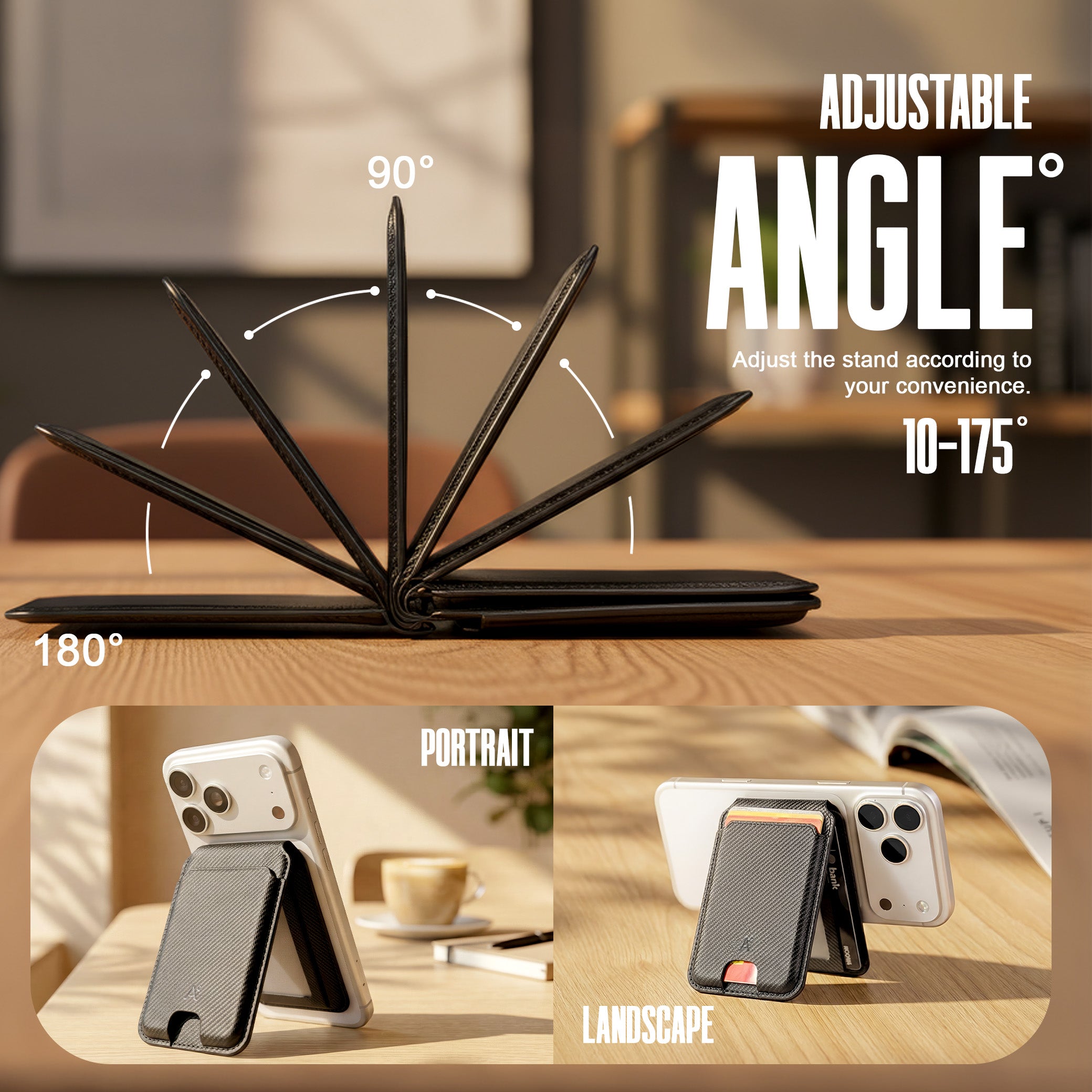 Carbon Fibre Black Stand 