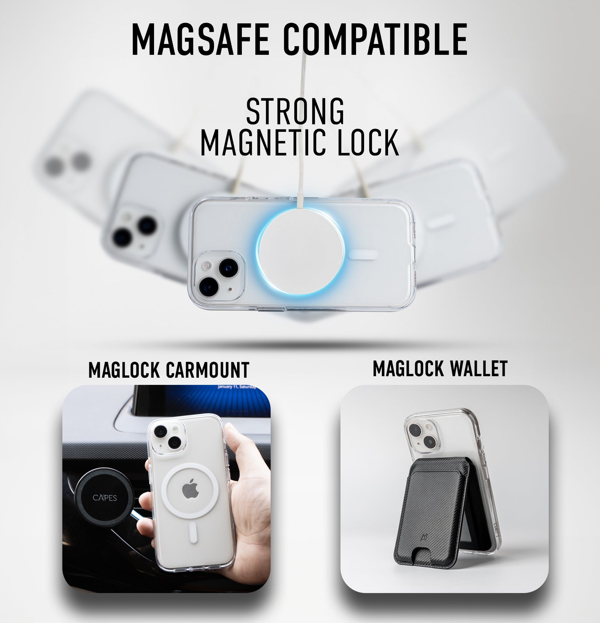 iPhone 16e Clear Armour Anti-Yellow MagSafe Case