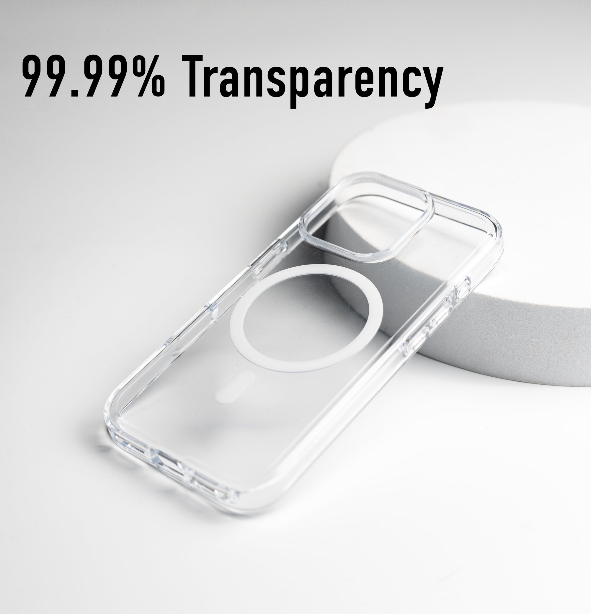 iPhone 16e Clear Armour Anti-Yellow MagSafe Case