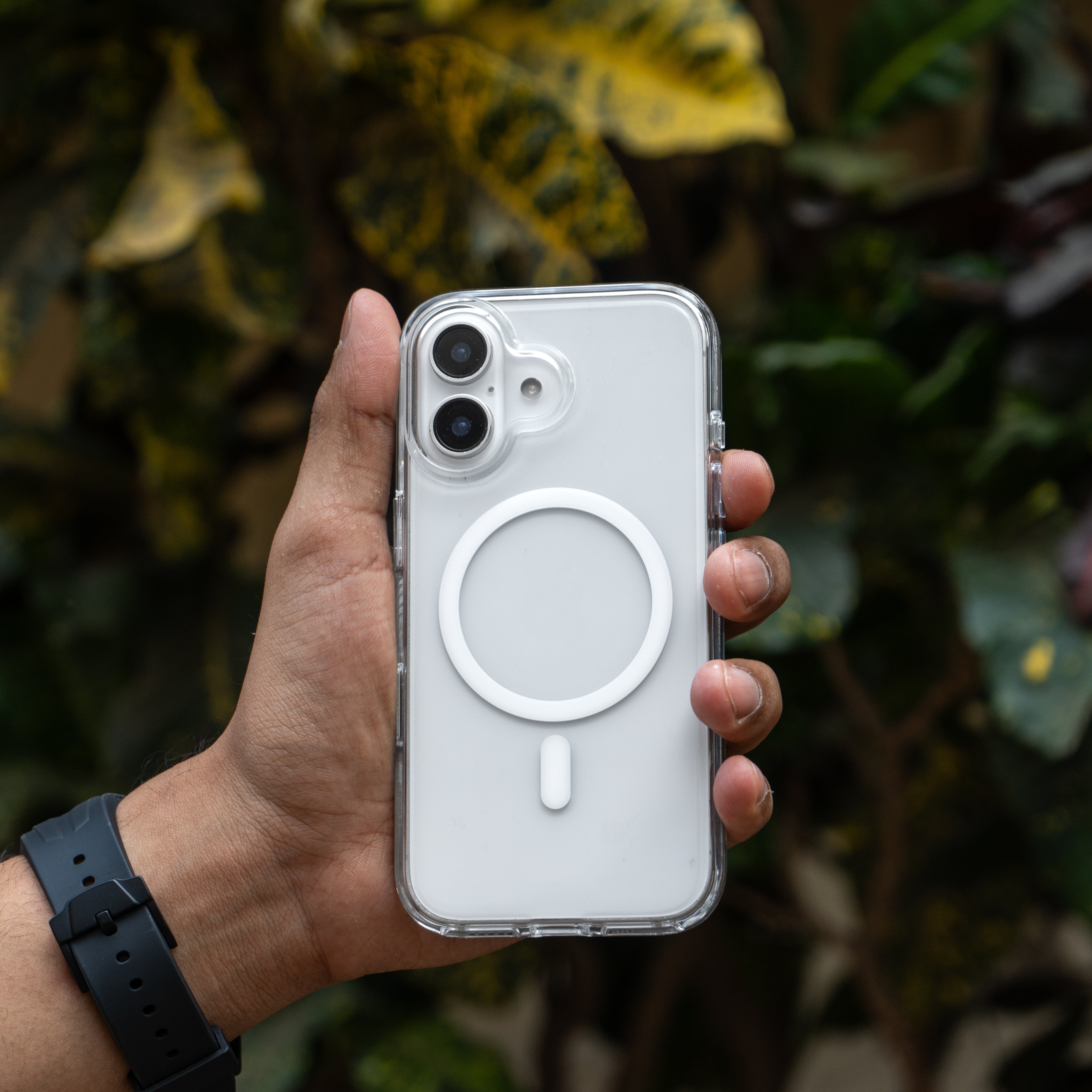 iPhone 16e Clear Armour Anti-Yellow MagSafe Case