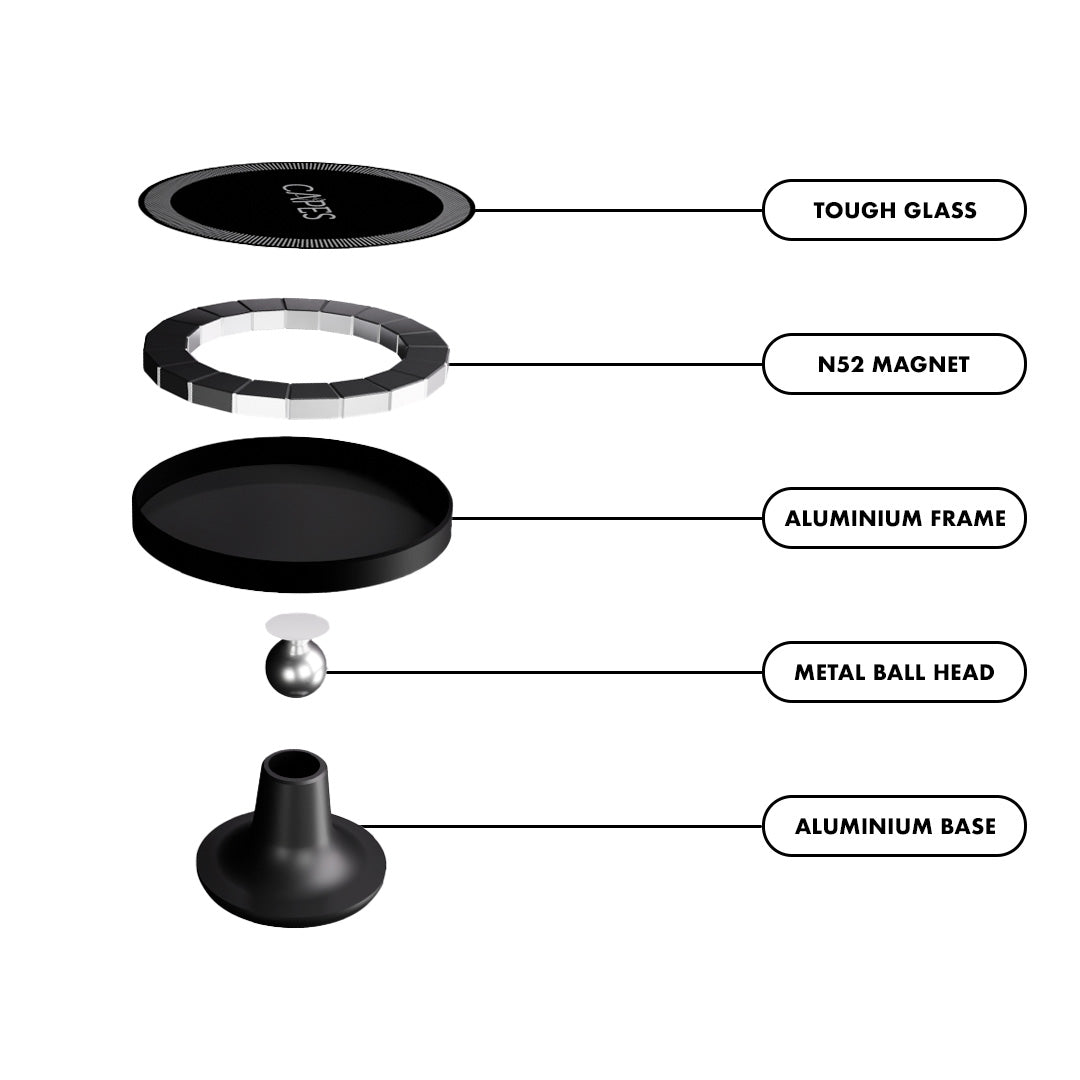 MagLock Car Mount for Dashboard