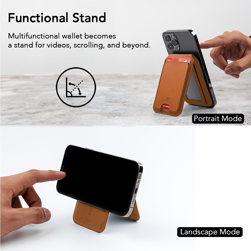 Tan Leather Stand