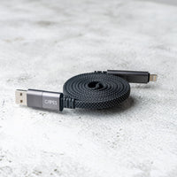 MagLock 4-in-1  Flat Magnetic 240W Fast Charging Cable [1M]