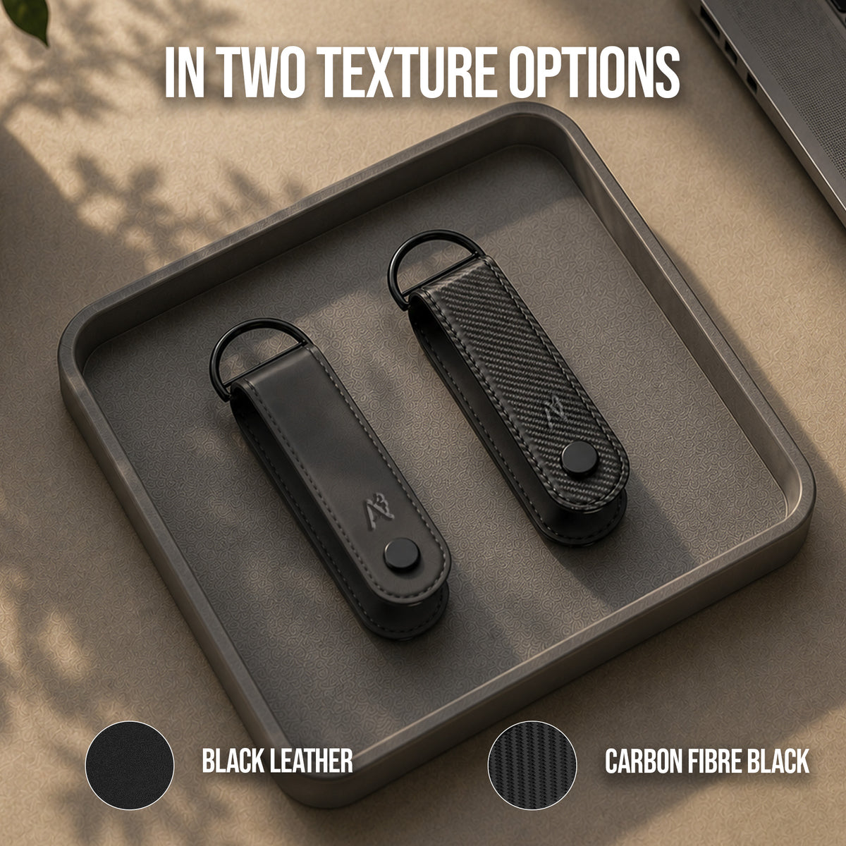 Key Organizer Carbon Fibre Black