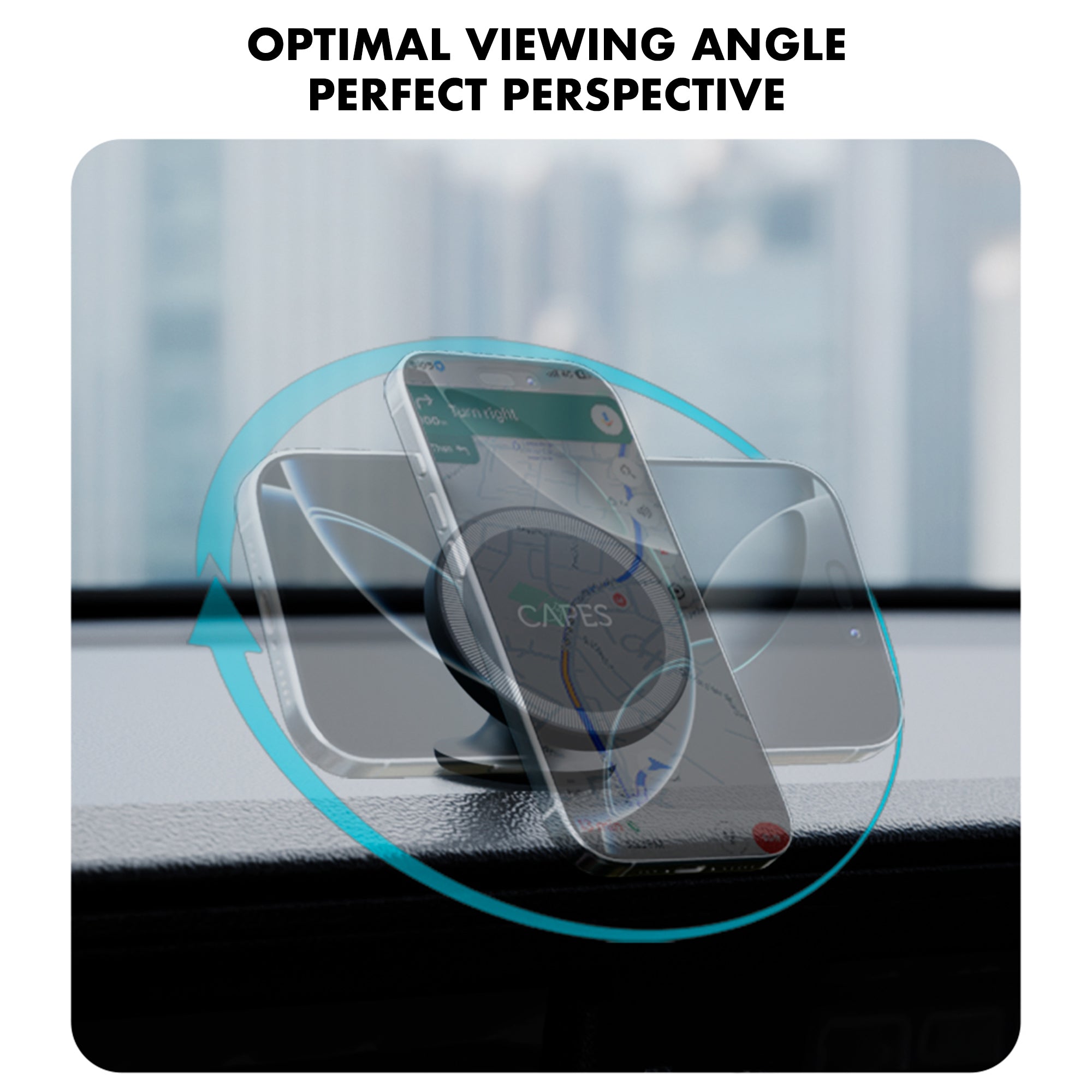 MagLock Car Mount for Dashboard