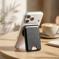 MagLock Wallet with Stand, Fits 3 Cards (MagSafe-compatible)