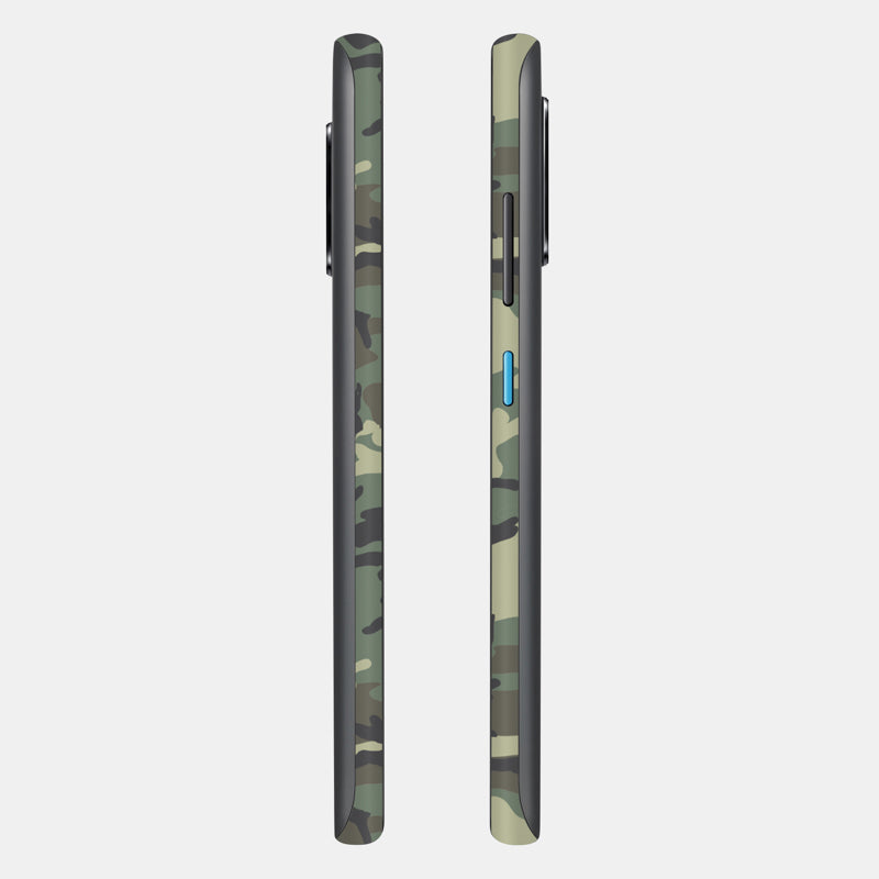 Forest Camo Glass Back