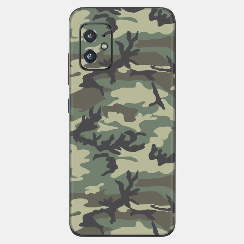 Forest Camo Glass Back