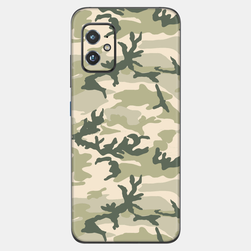 Military Camo Glass Back