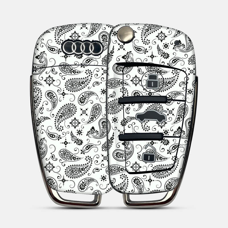 White Paisley Key-1