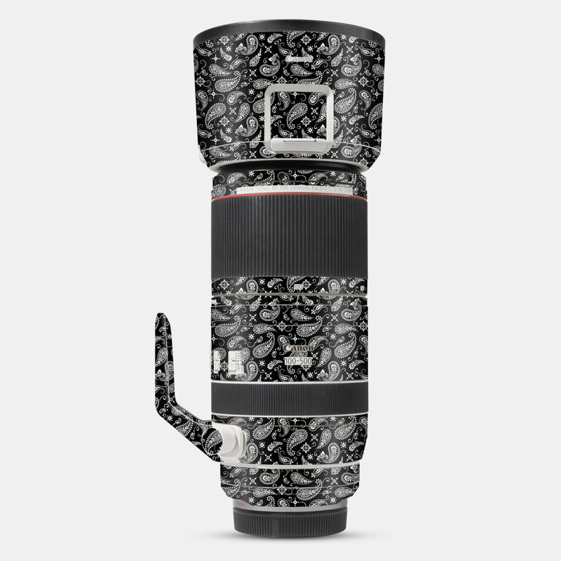 Black Paisley Full Body