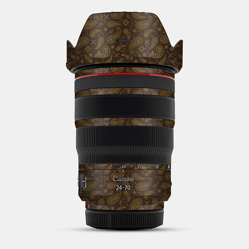Brown Paisley Full Body