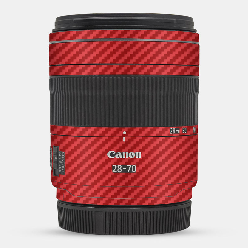 Carbon Fibre Red Full Body