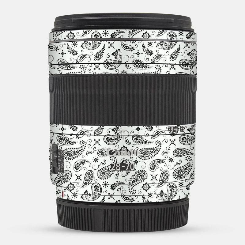 White Paisley Full Body