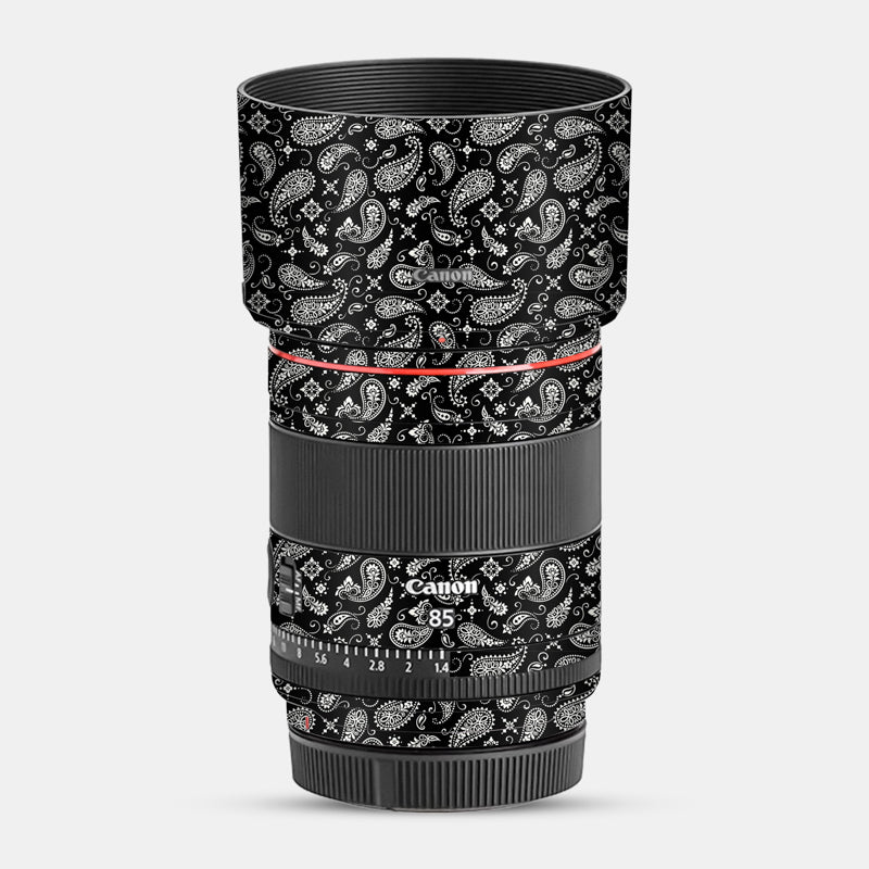 Black Paisley Full Body