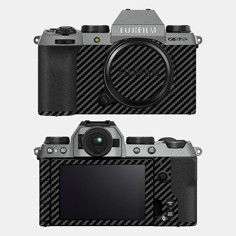 Retro Carbon Fibre Black Full Body
