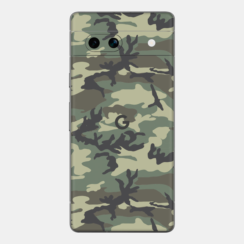 Forest Camo Glass Back