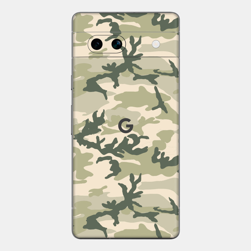 Military Camo Glass Back